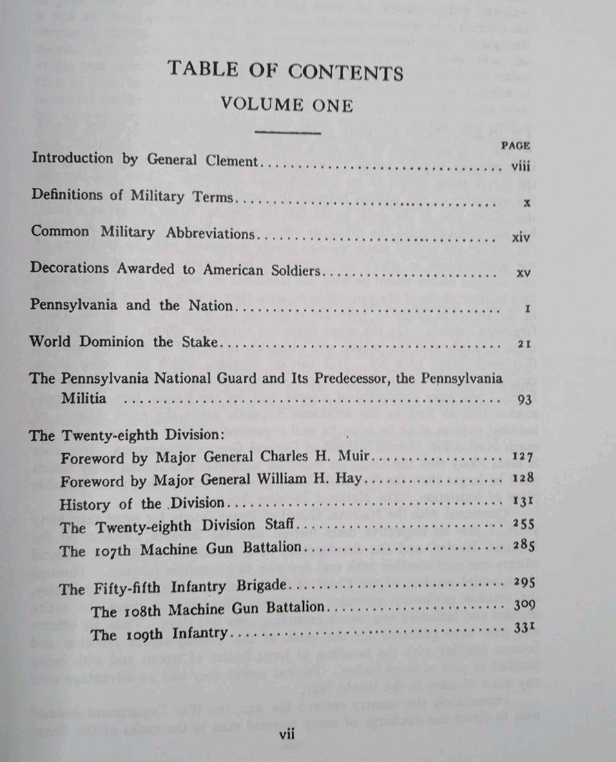 Pennsylvania in the World War: An Illustrated History of the 28th Division WWI