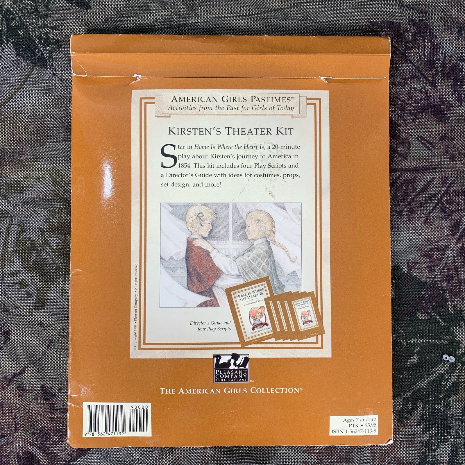 American Girl : Kirsten’s Theater Kit : Play – Home is where the Heart is Script
