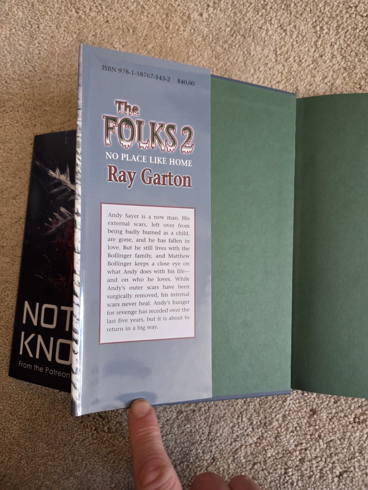 The Folks 2 by Ray Garton – Signed and Chapbook Not Known by WH Chizmar