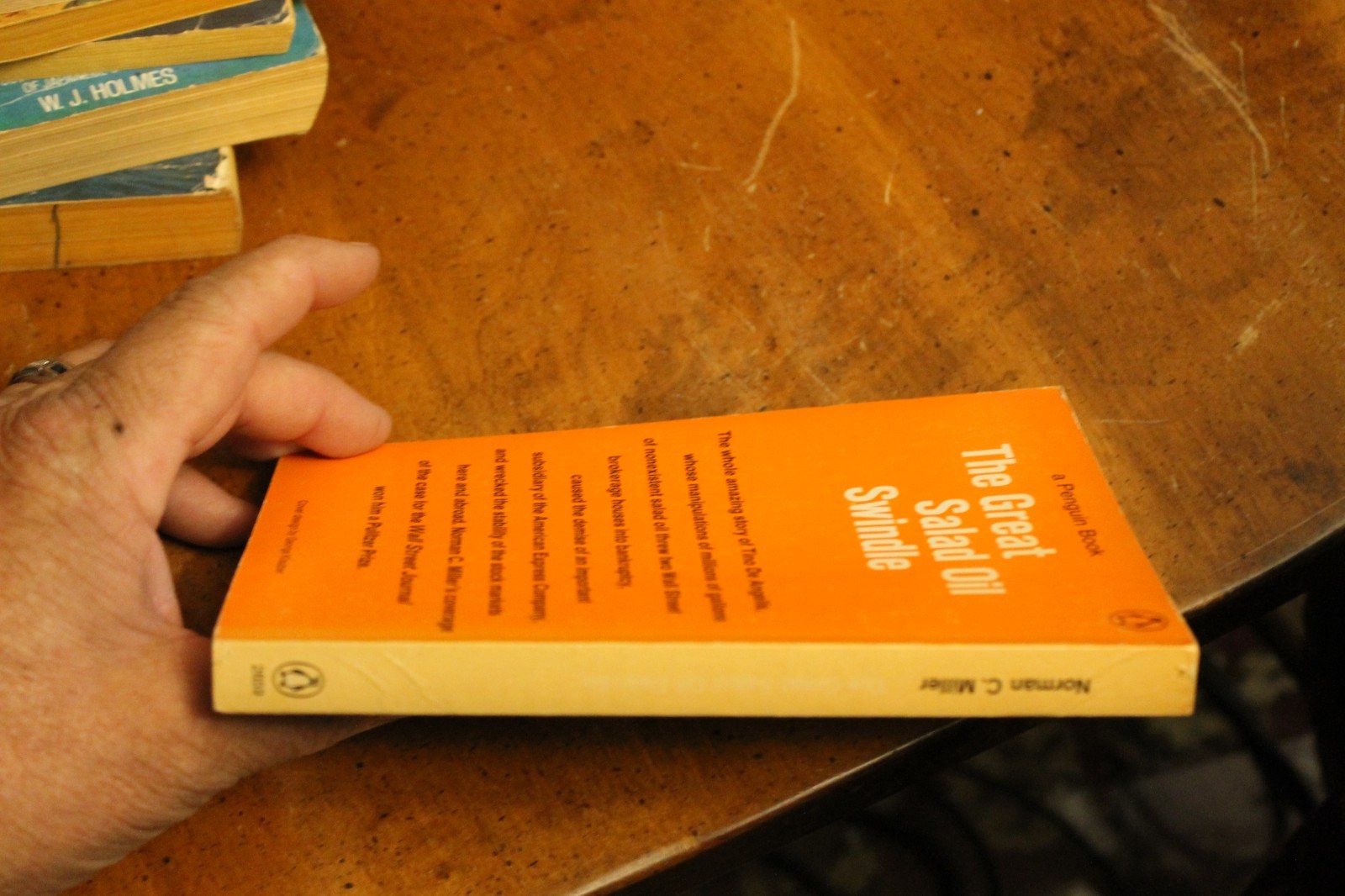 The Great Salad Oil Swindle ~ Norman C. Miller ~ 1966 Penguin PB #2659