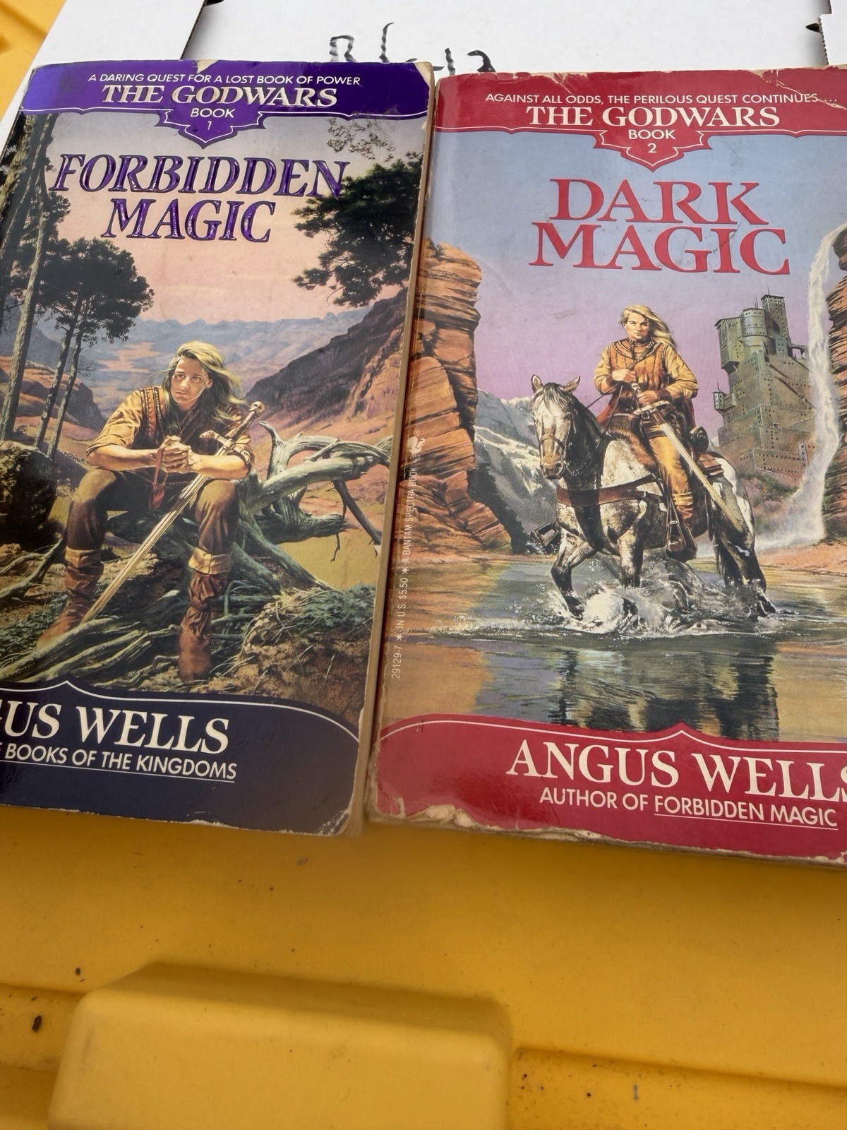 FANTASY LOT ANGUS WELLS FORBIDDEN MAGIC DARK MAGIC