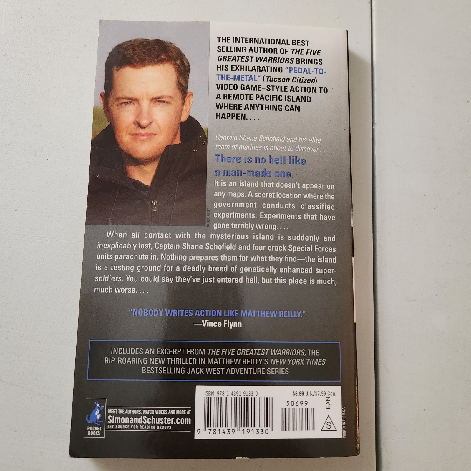 Hell Island by Matthew Reilly (2010, Mass Market)