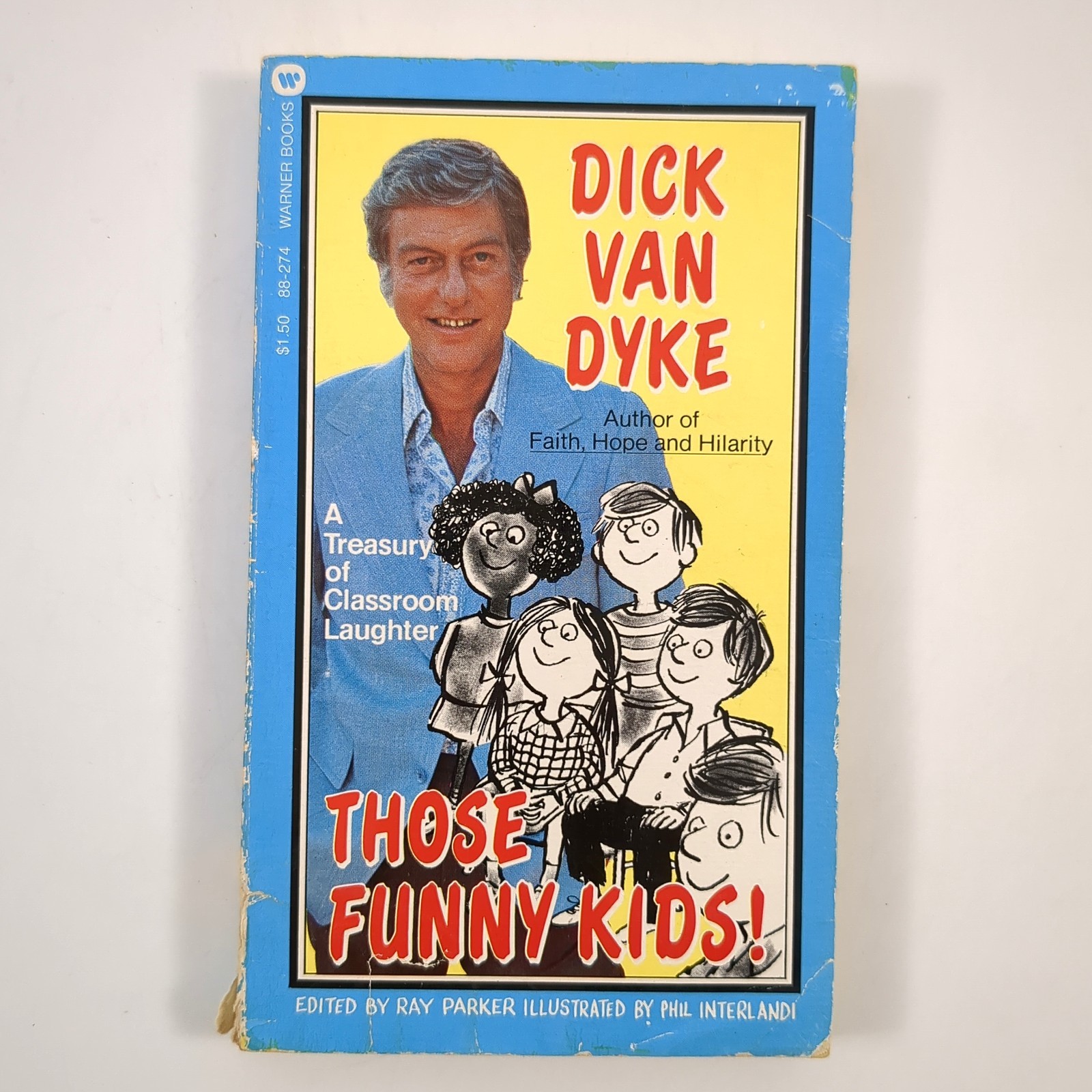 Those Funny Kids Classroom Educational Humor Paperback Book Dick Van Dyke 1976