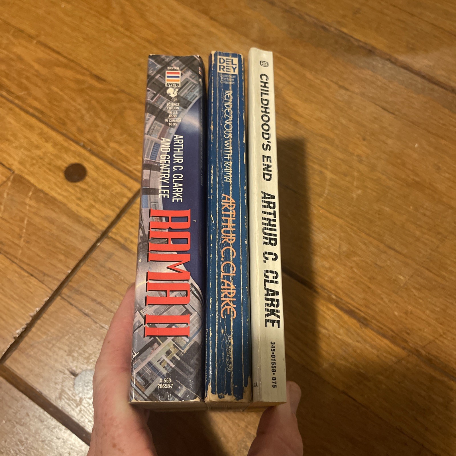 BUNDLE 3 Vintage Paperbacks ARTHUR C CLARKE