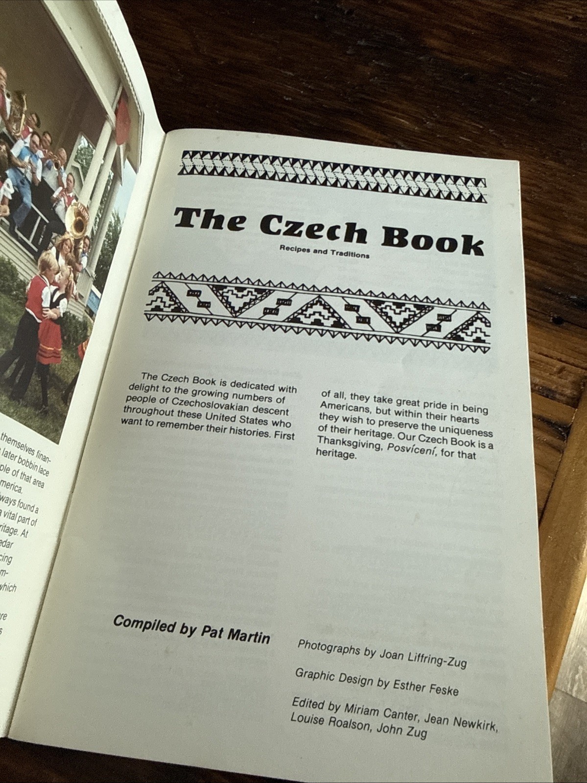 The Czech Book : Recipes and Traditions complied by Martin, Pat