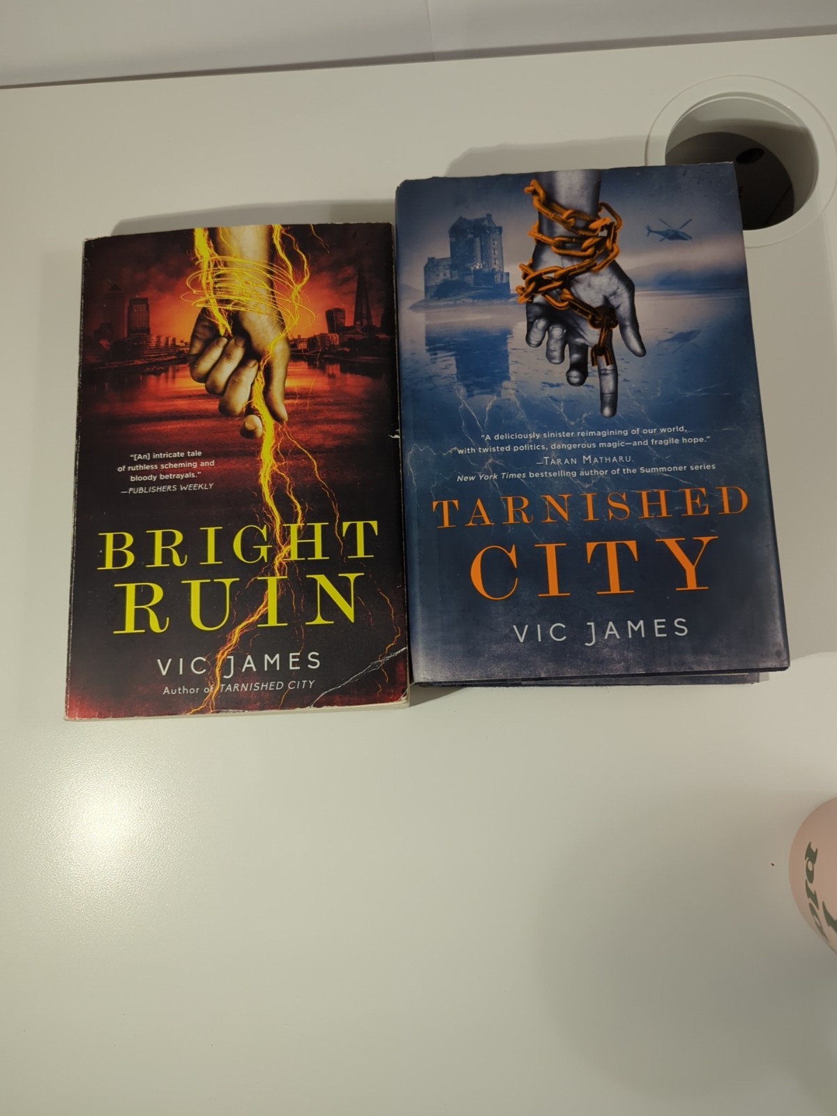 2 X Vic James, Paperback And Hardcover, Dystopian Fantasy, Books 2 And 3