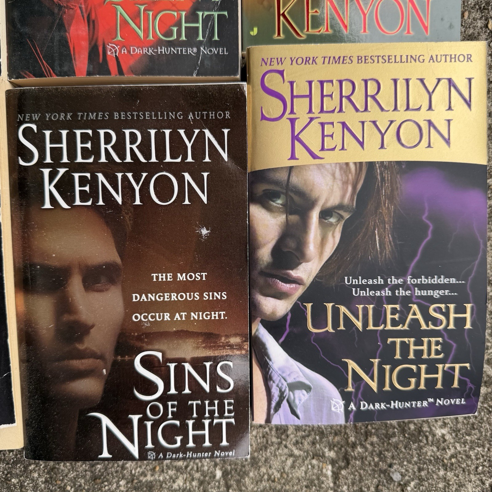 Sherrilyn Kenyon Paranormal Romance Mixed Series Lot of 12 Fantasy Vampire Books