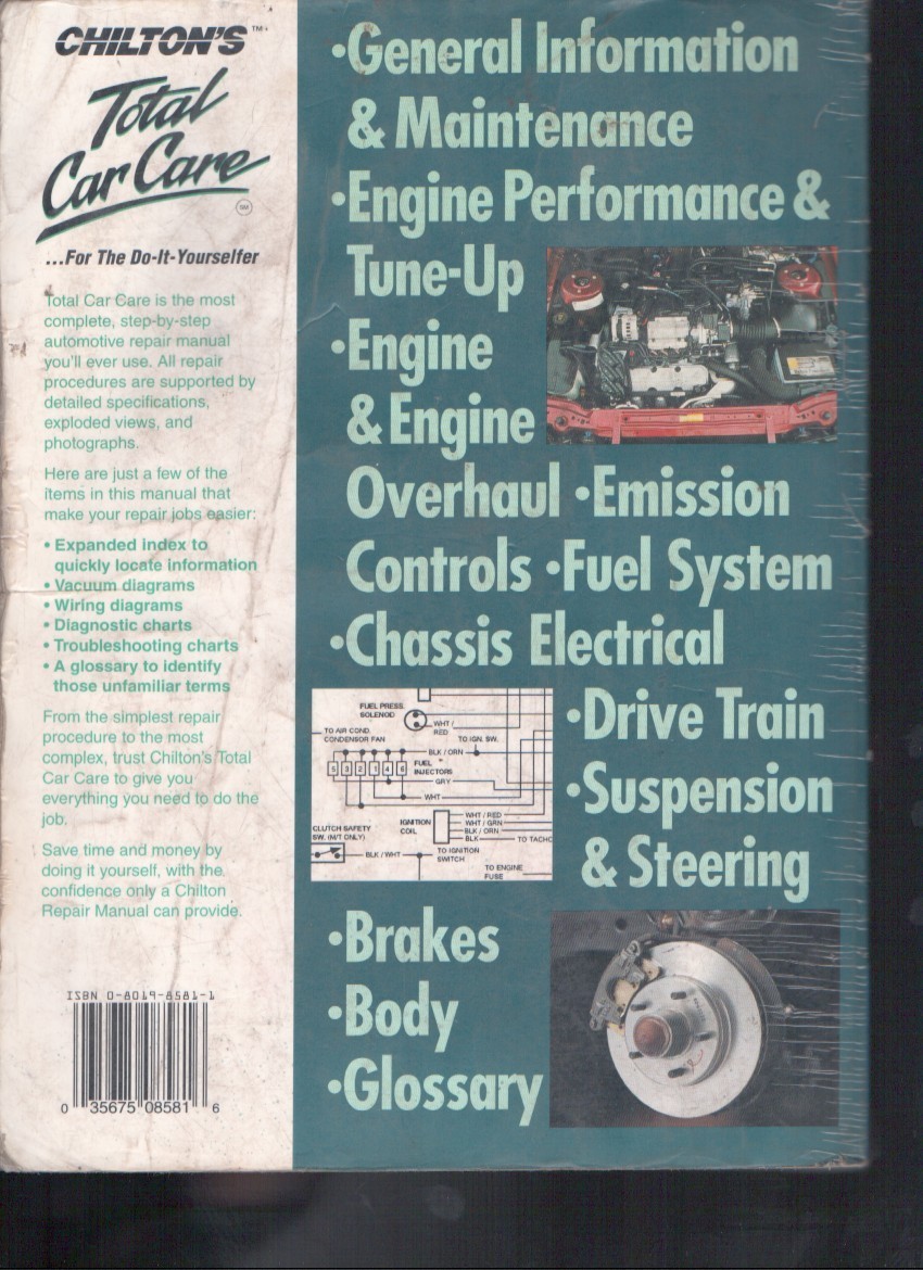 Chilton’s Mazda 323 626 929 GLC MX-6 RX-7 1978 1989 Manual 46800 8581 MN2343