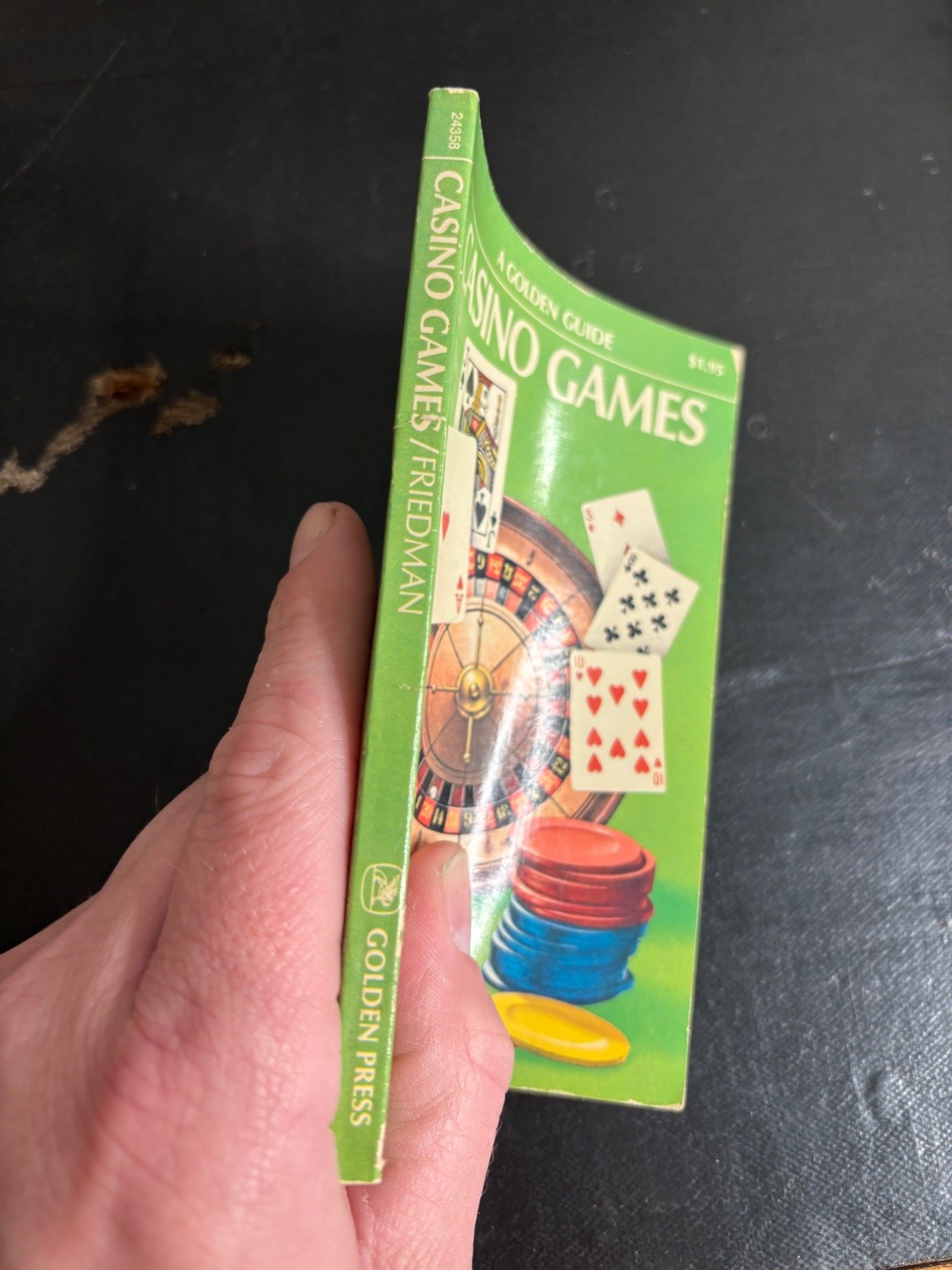 Casino Games Allan Friedman 1973 Golden Guide Illustrated Golden Press