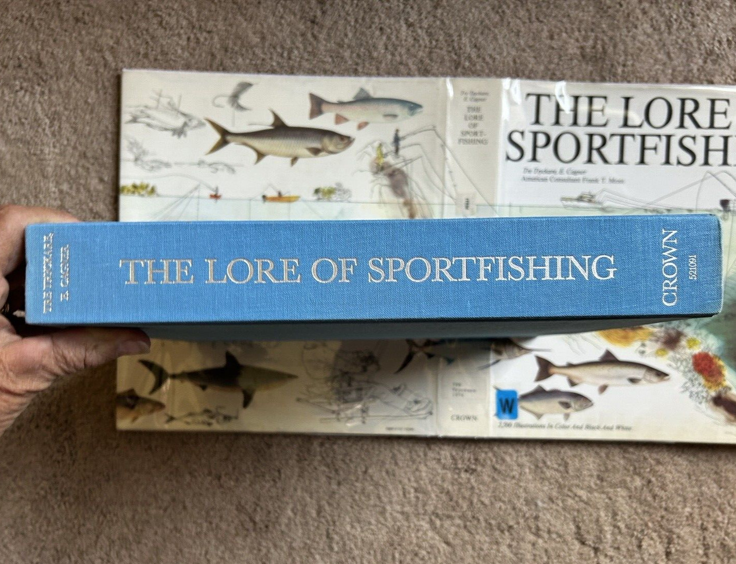 The Lore Of Sportfishing Tre Tryckare, E. Cagner ( 1976 : HC/DJ)