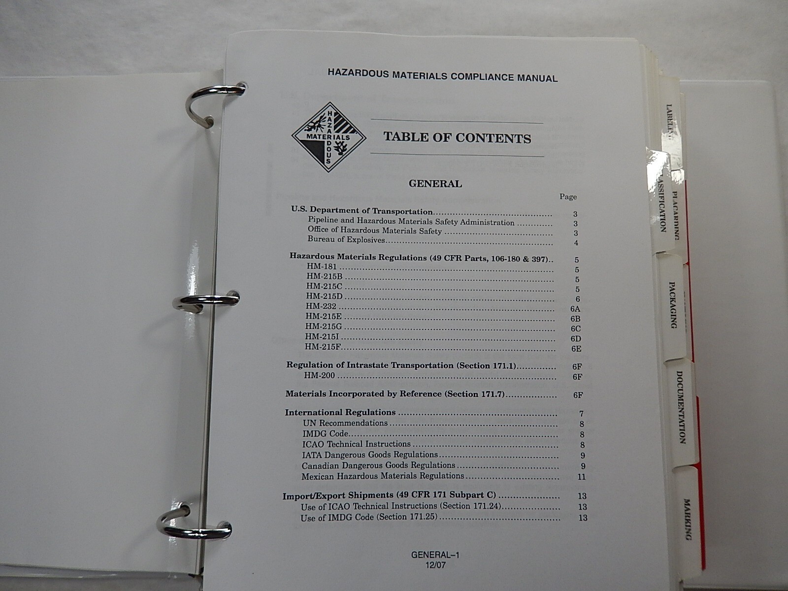 Hazardous Materials Compliance Manual by J.J. Keller & Associates, 2016, 138-M