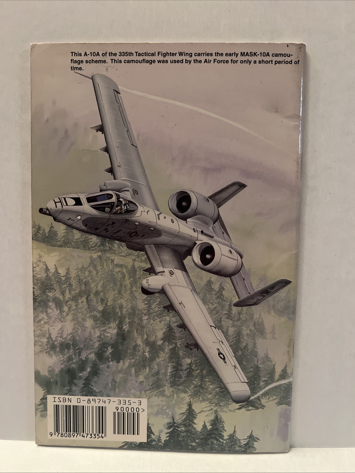 A-10 WARTHOG Mini in Action Squadron Signal Book 1604 Military Aircraft, C3