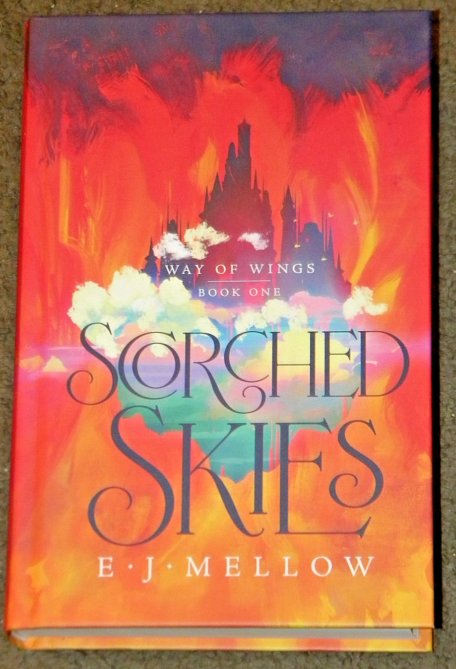 Scorched Skies, Hardcover by Mellow, E. J., Brand New, Free shipping in the US