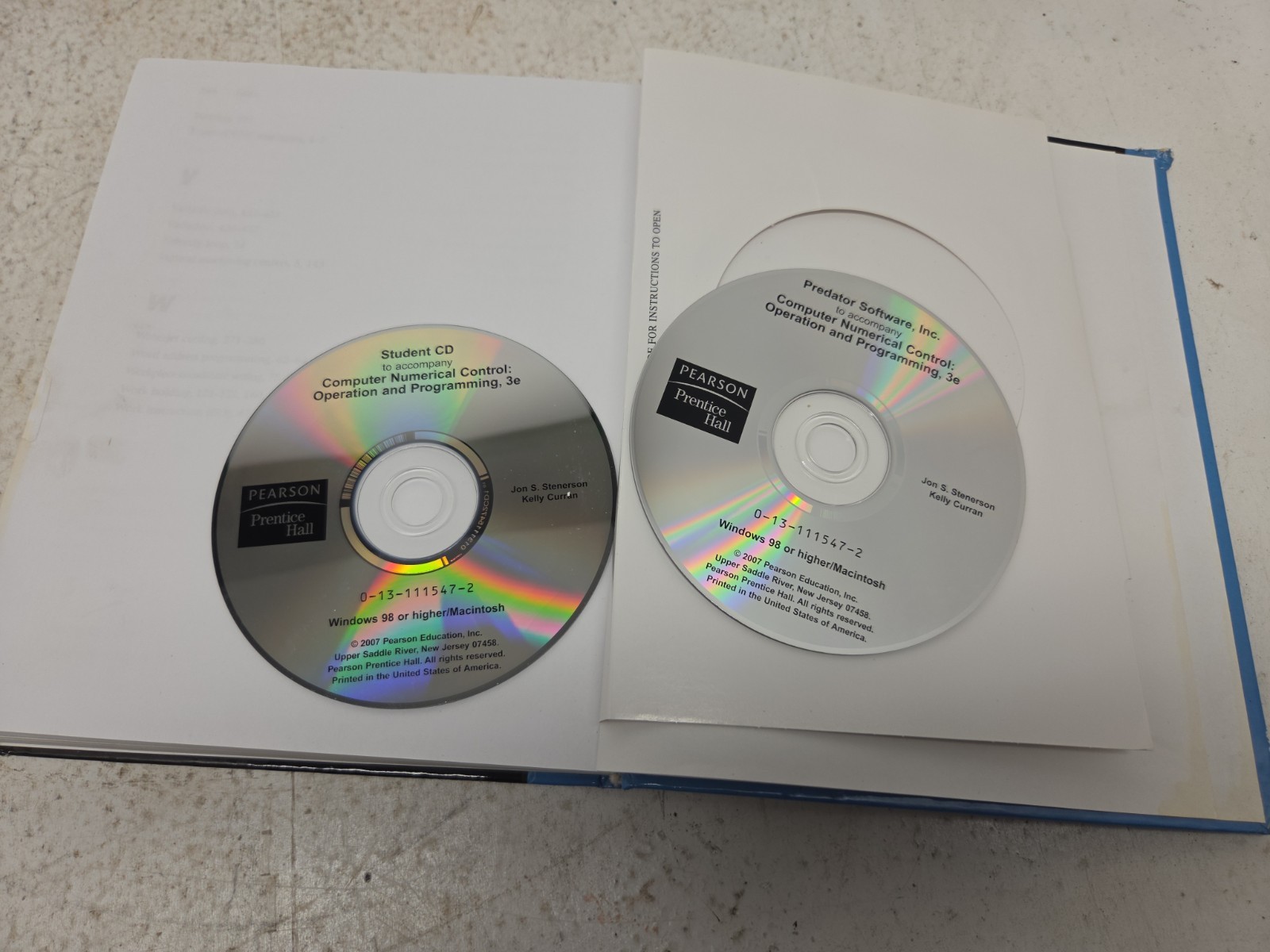 COMPUTER NUMERICAL CONTROL: OPERATION AND PROGRAMMING (3RD By Jon S. Stenerson
