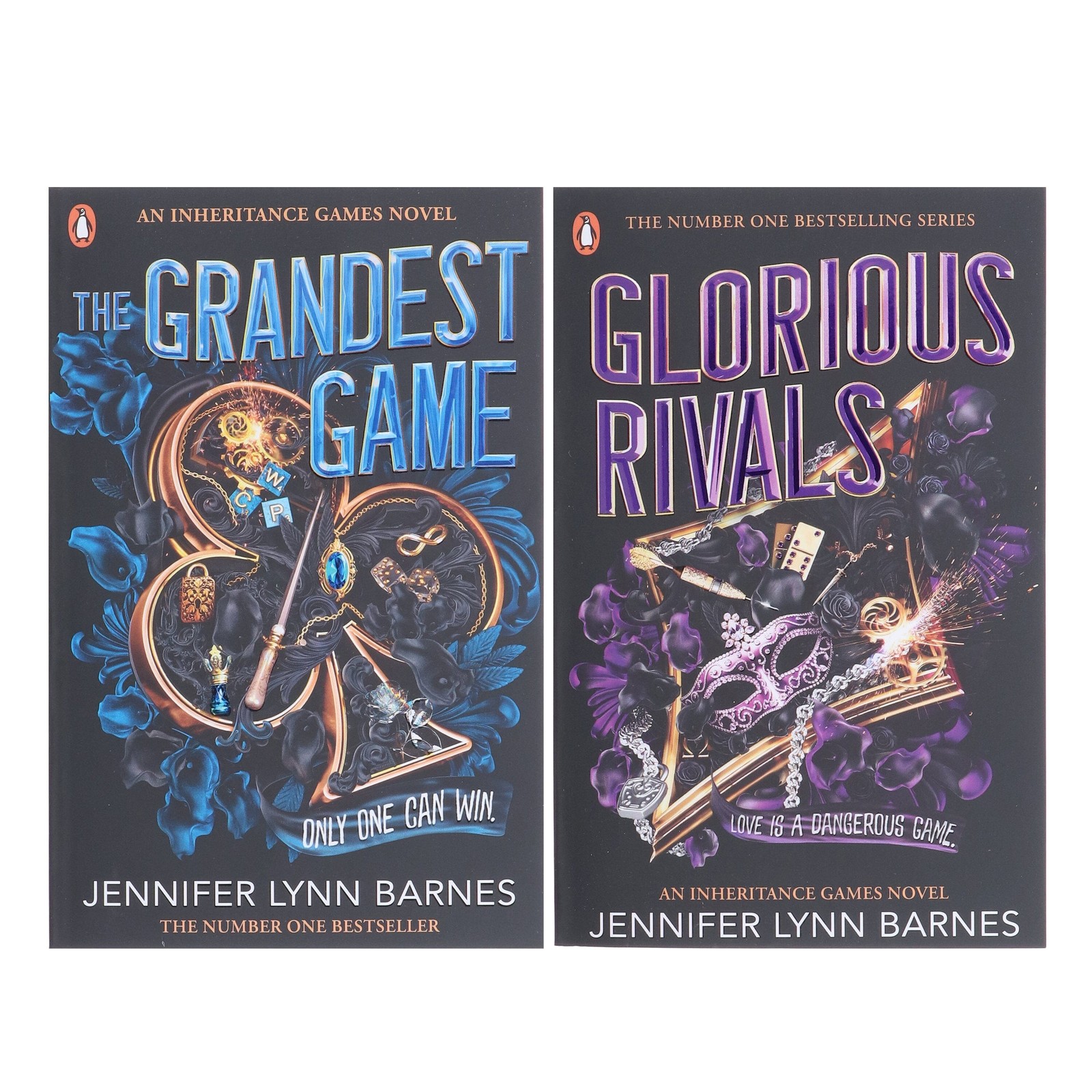 The Grandest Game Series by Jennifer Lynn Barnes 2 Books Set – Fiction – PB