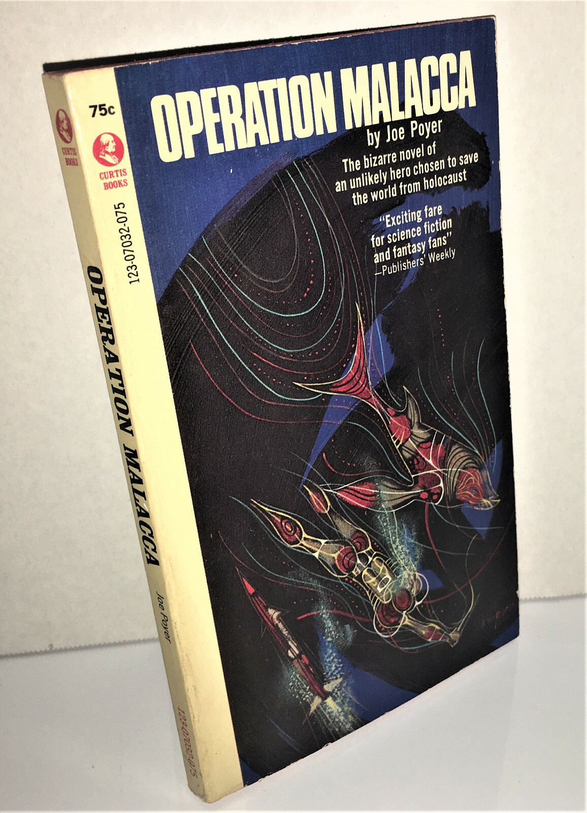 OPERATION MALACCA by Joe Poyer 1968 Paperback SF Novel Curtis Books