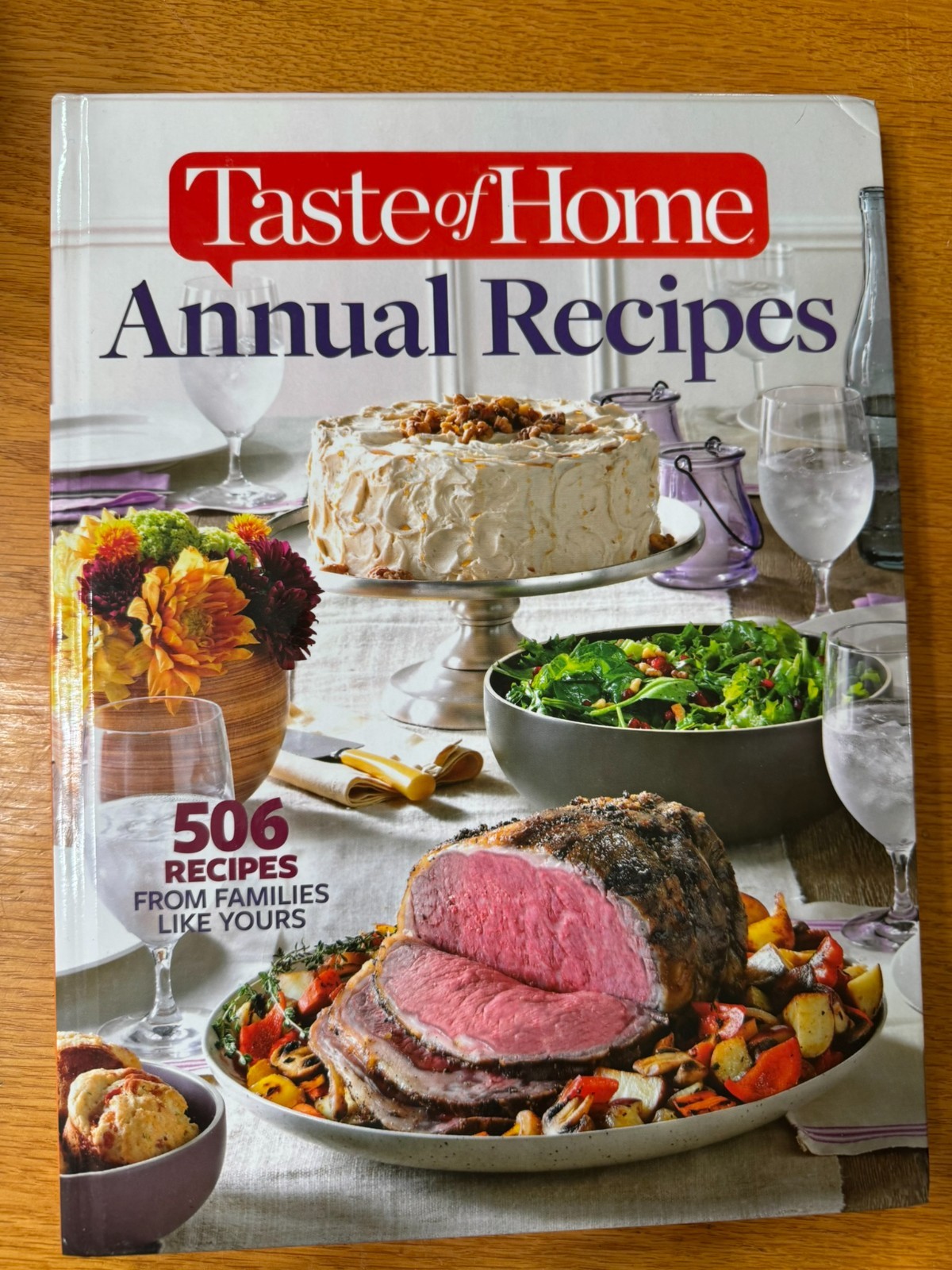 Taste of Home Annual Recipes cookbooks – 8 total
