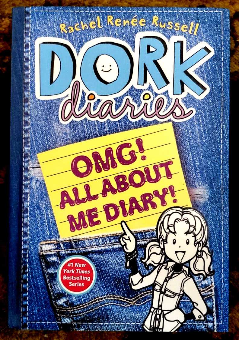 Lot of 8 Rachel Renee Russell Books- Dork Diaries(6) & Max Crumbly(2)