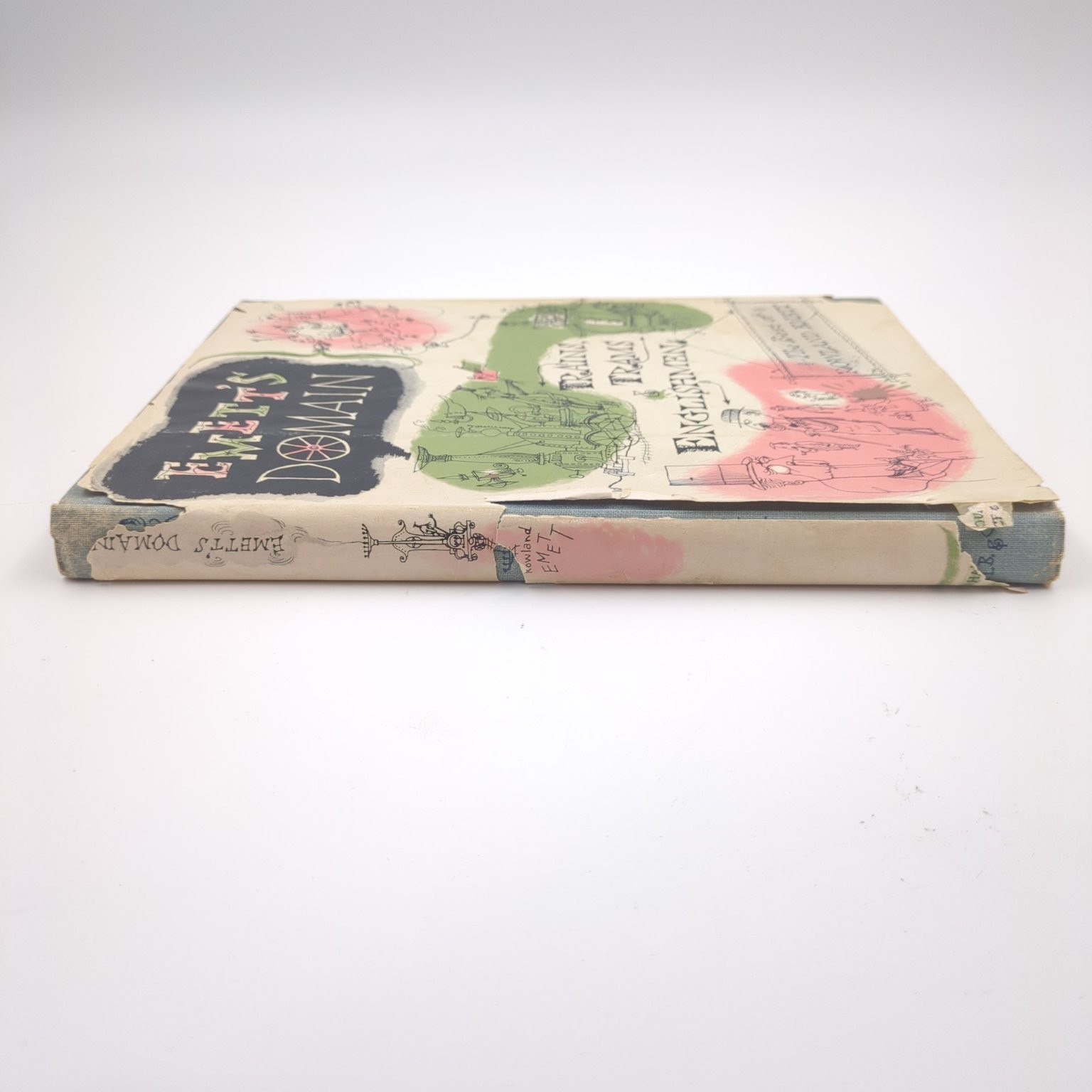 Emett’s Domain Rowland Emett 1953 First Edition Illustrated Harcourt Brace