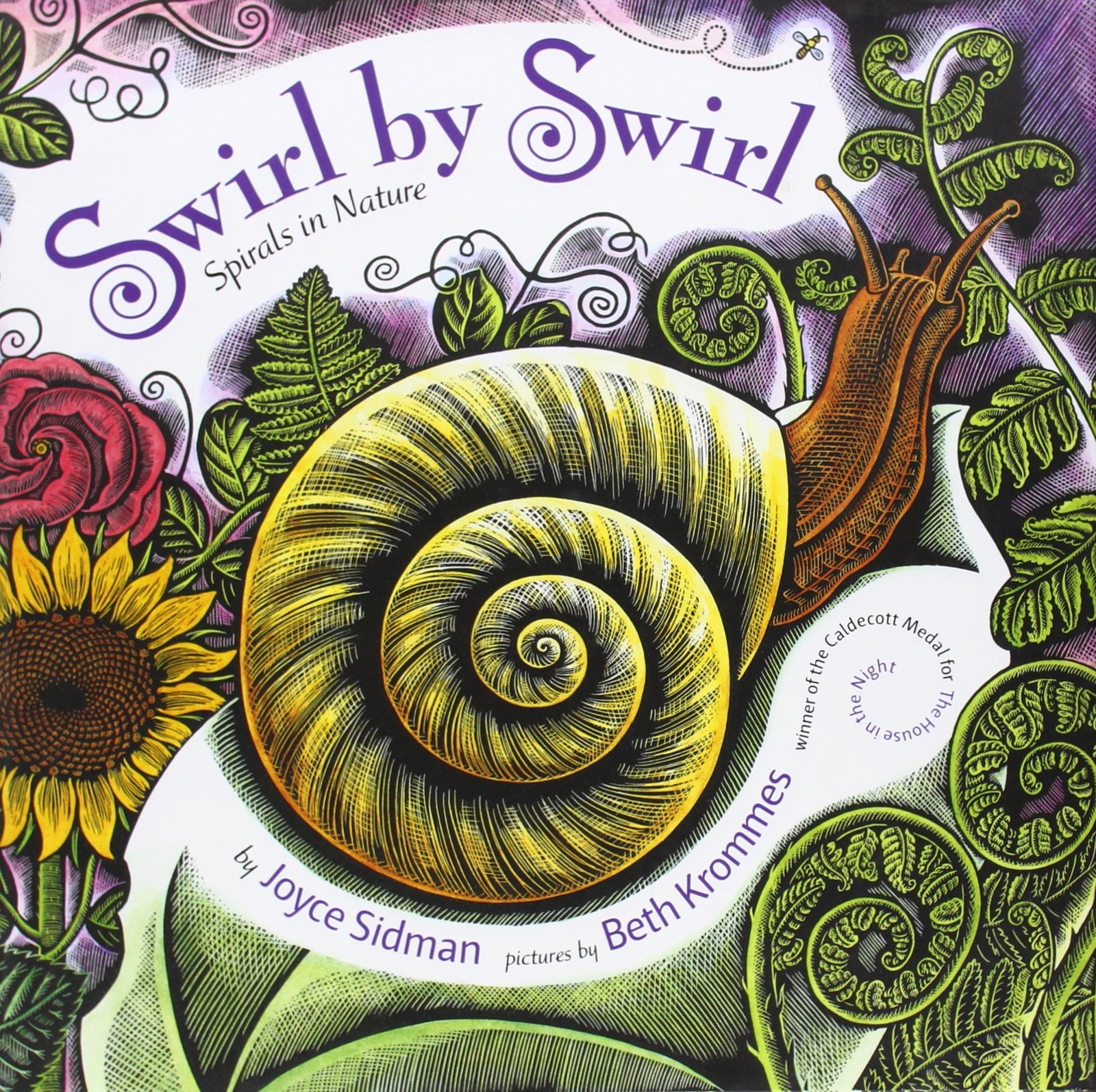 Swirl by Swirl: Spirals in Nature by Joyce Sidman (1-Apr-2012) Hardcover – J…
