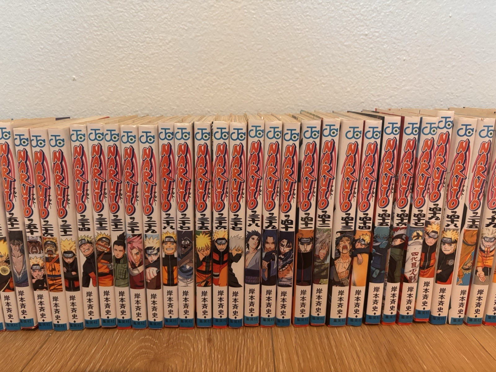Naruto Manga Complete Set Vol. 1–72 (Japanese Edition)• 55 First Prints•Shueisha