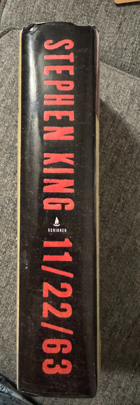 Stephen King 11/22/63 Hardcover Dustjacket Novel First Scribner Edition Nov 2011