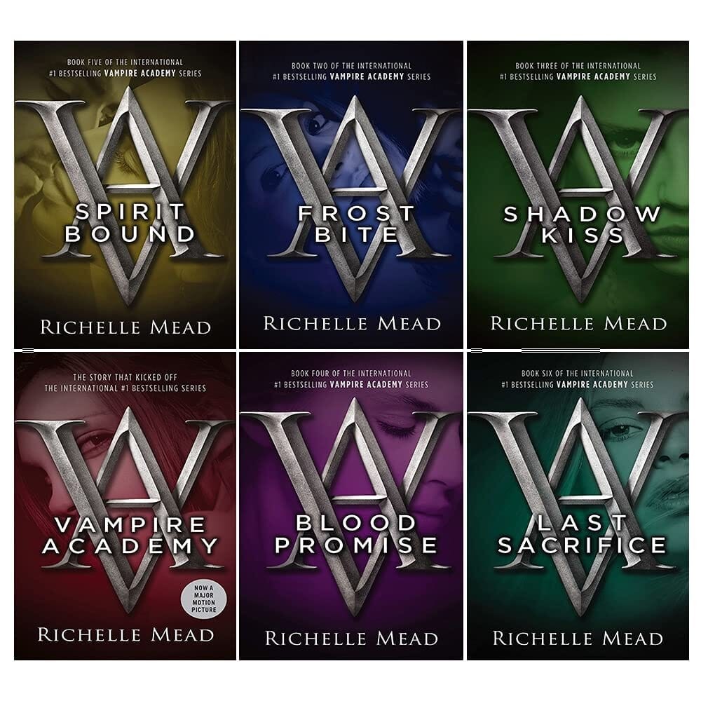 Vampire Academy Series By Richelle Mead 6 Books Collection Set – Ages 12-16 – PB