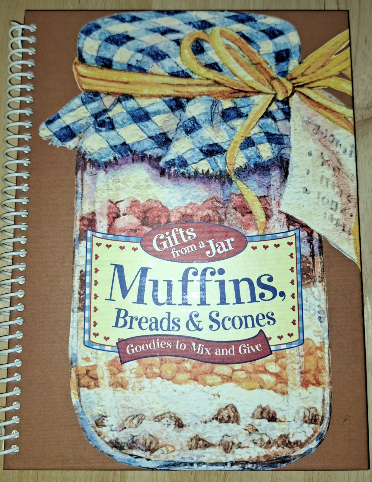 Lot of 2 Gifts from a Jar Cookbooks: Muffins Breads Scones & Soups Chilis More