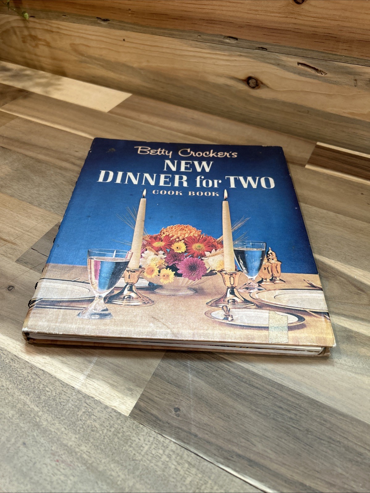 Vintage BETTY CROCKER’S “Dinner For Two” Cook Book Fun For Display! And To Use!