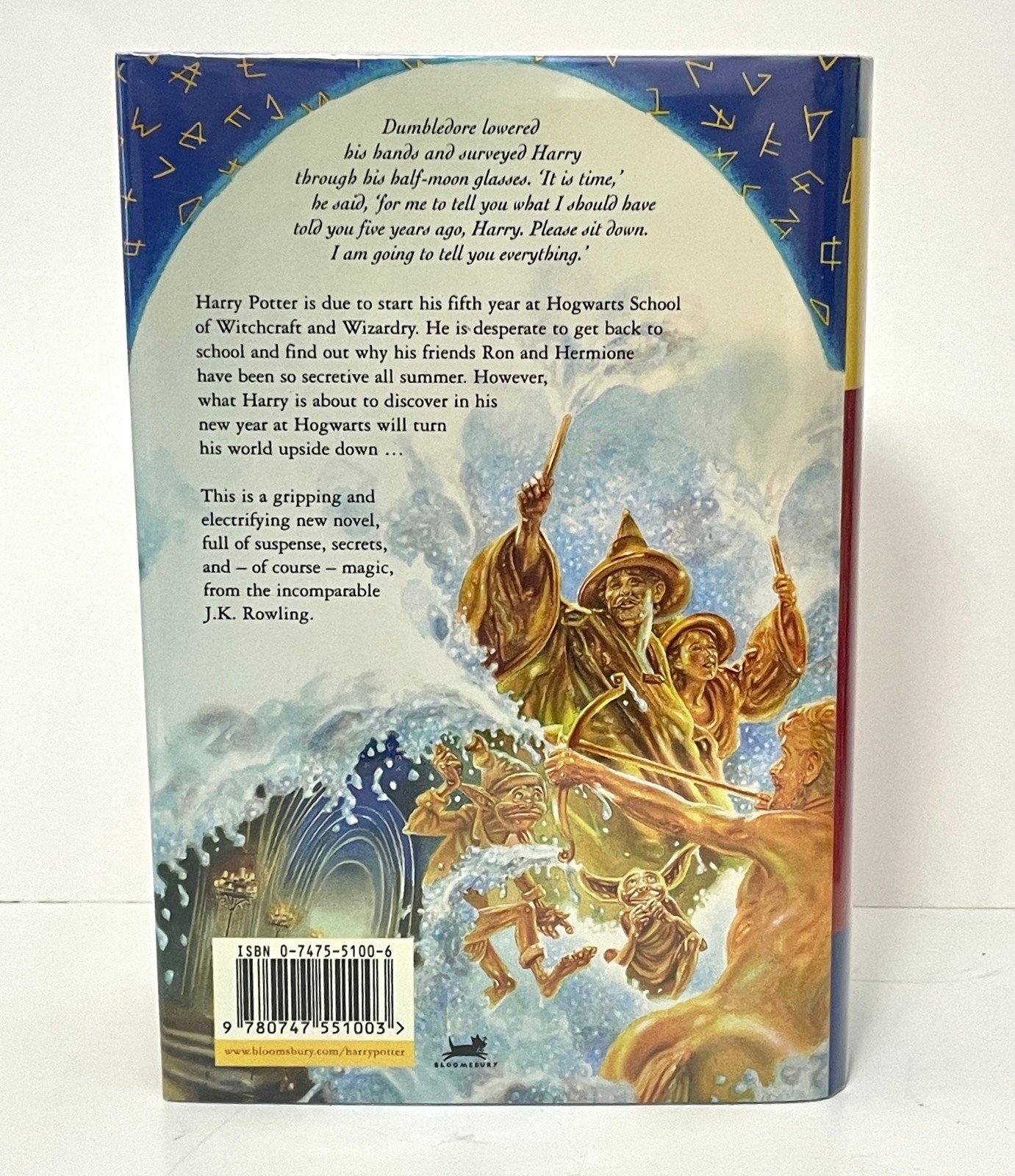 Harry Potter & The Order Of The Phoenix – 1st Edition Bloomsbury UK Hardcover