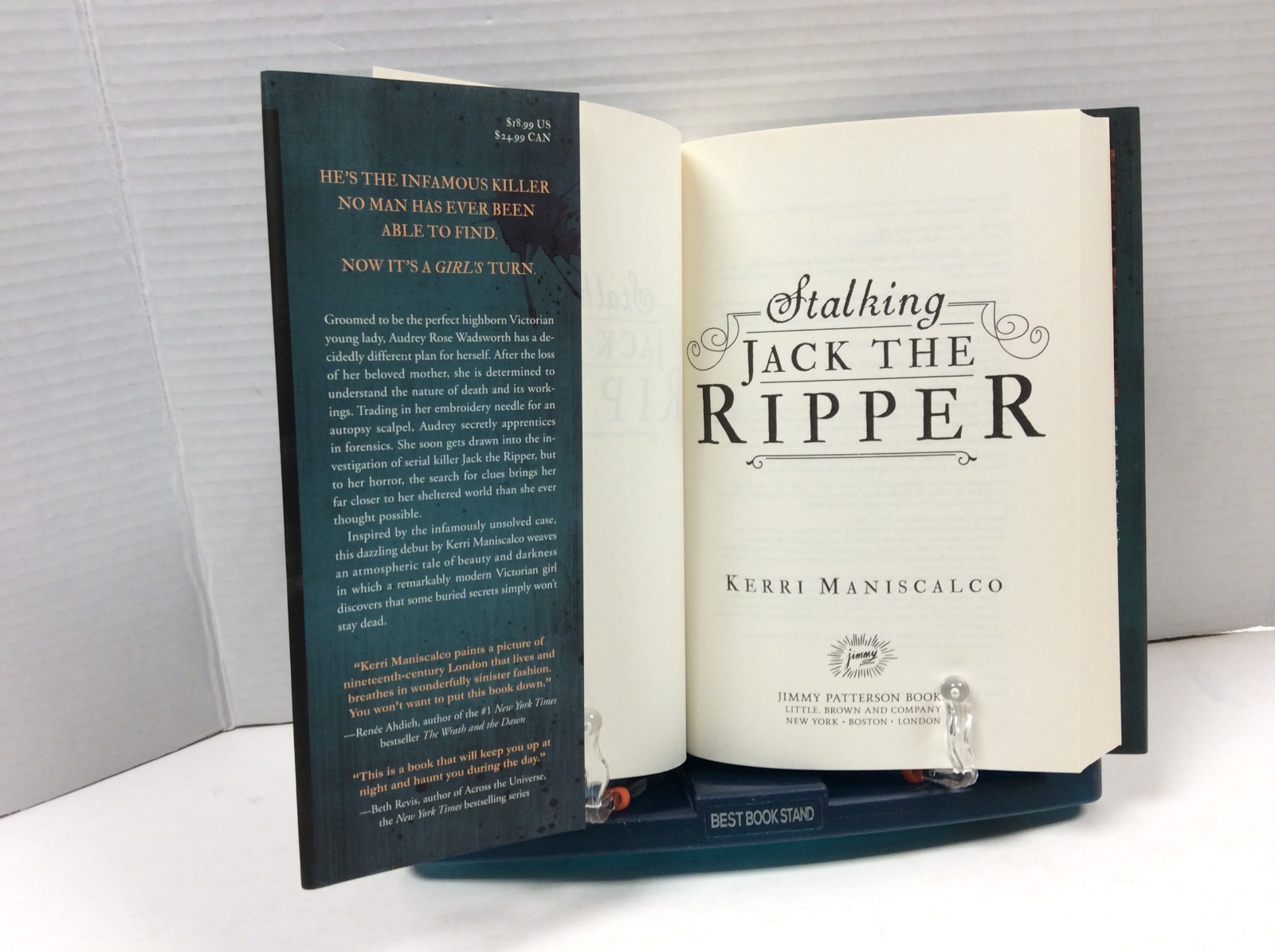 KERRI MANISCALCO Lot of 2 Prince Dracula & Jack the Ripper HC First Editions