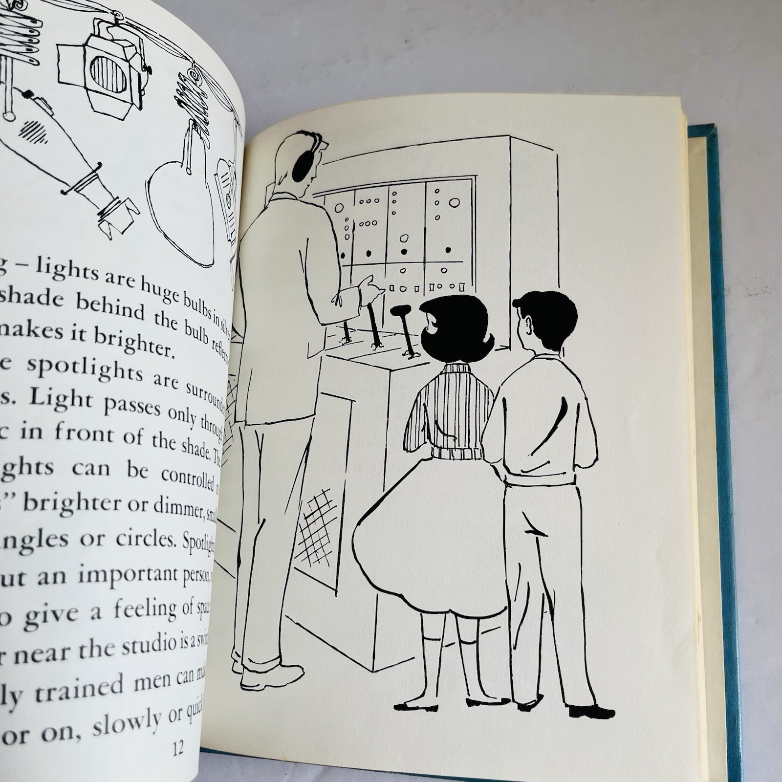 1958 Let’s Go to a Television Station Naomi Buchheimer Vintage TV History Rare