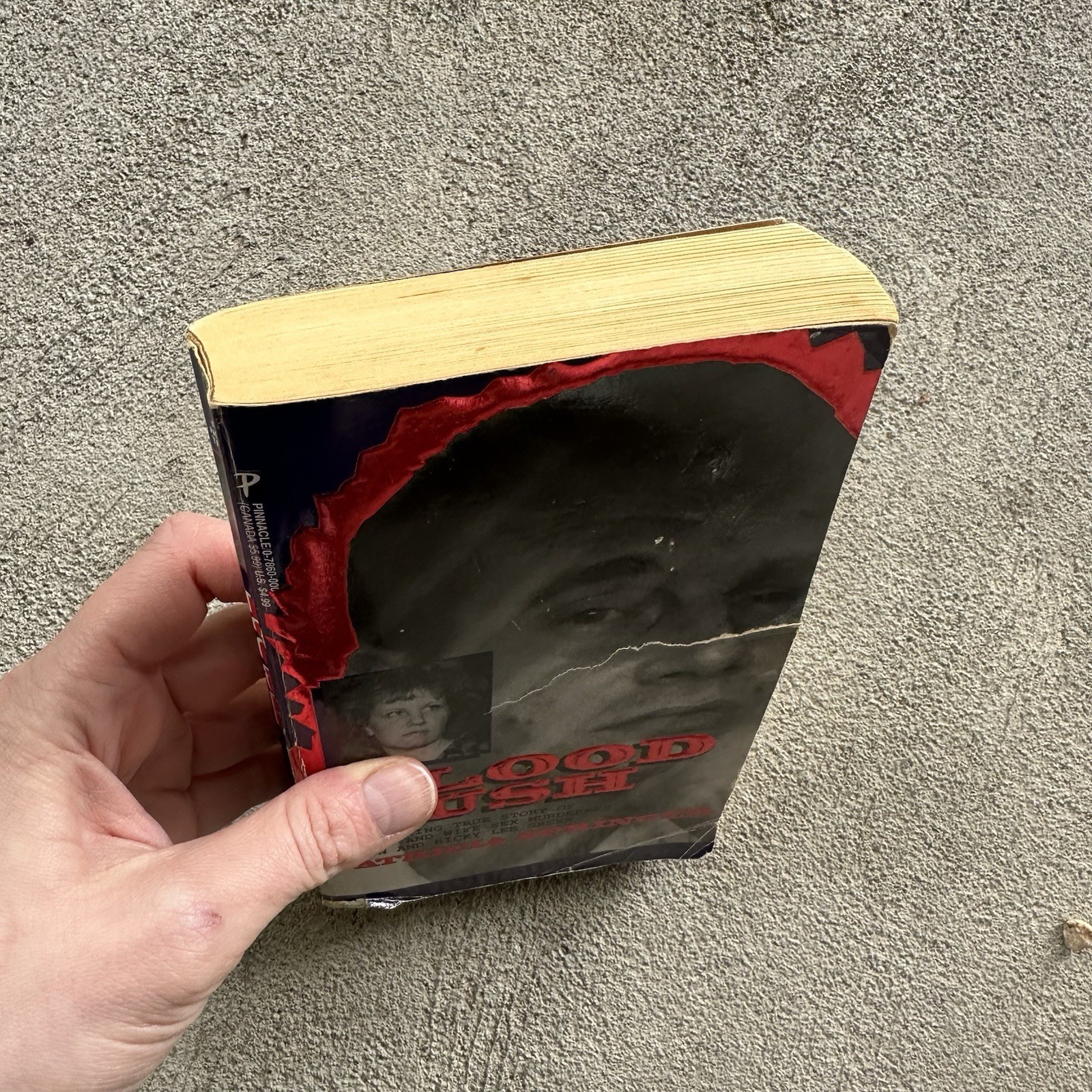 BLOOD RUSH By Patricia Springer Pinnacle True Crime Paperback 1994 OOP