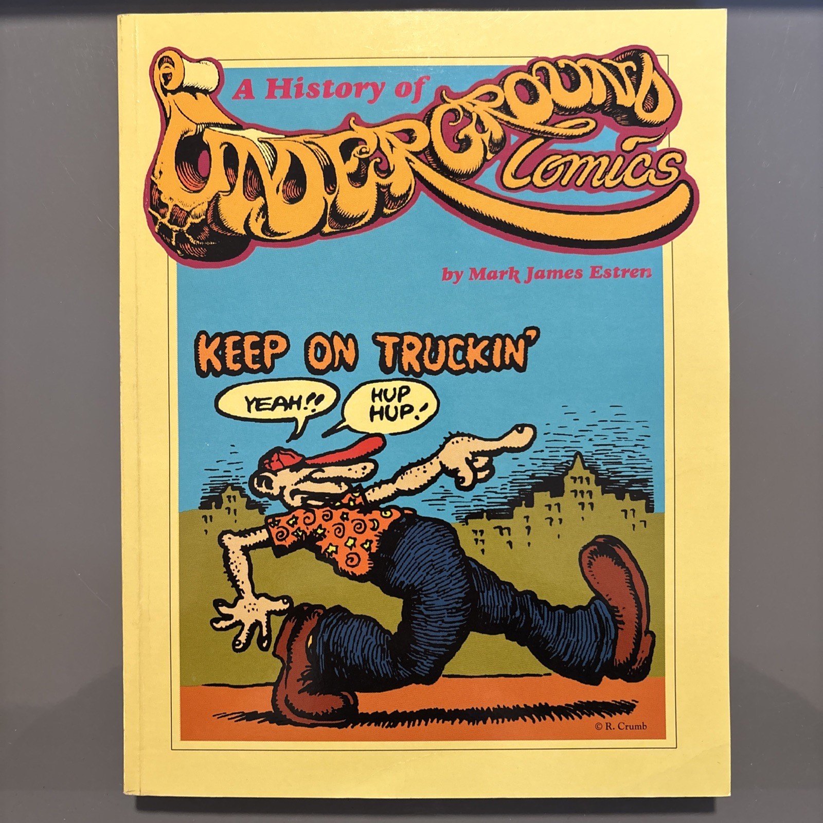 A History of Underground Comics by Mark James Estren 1993 Ronin Paperback Book