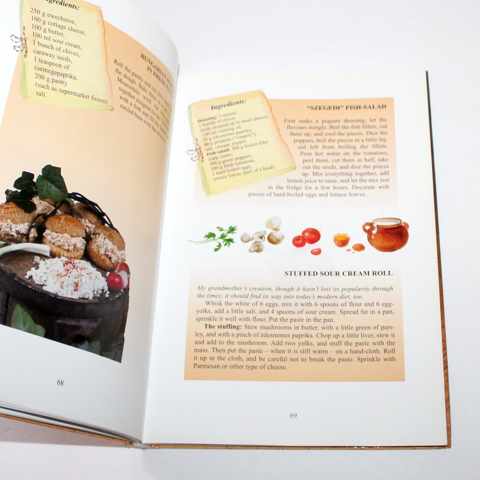 Paprika on the Dinner Table Laszlo Szakal 2003 Hungary cookbook