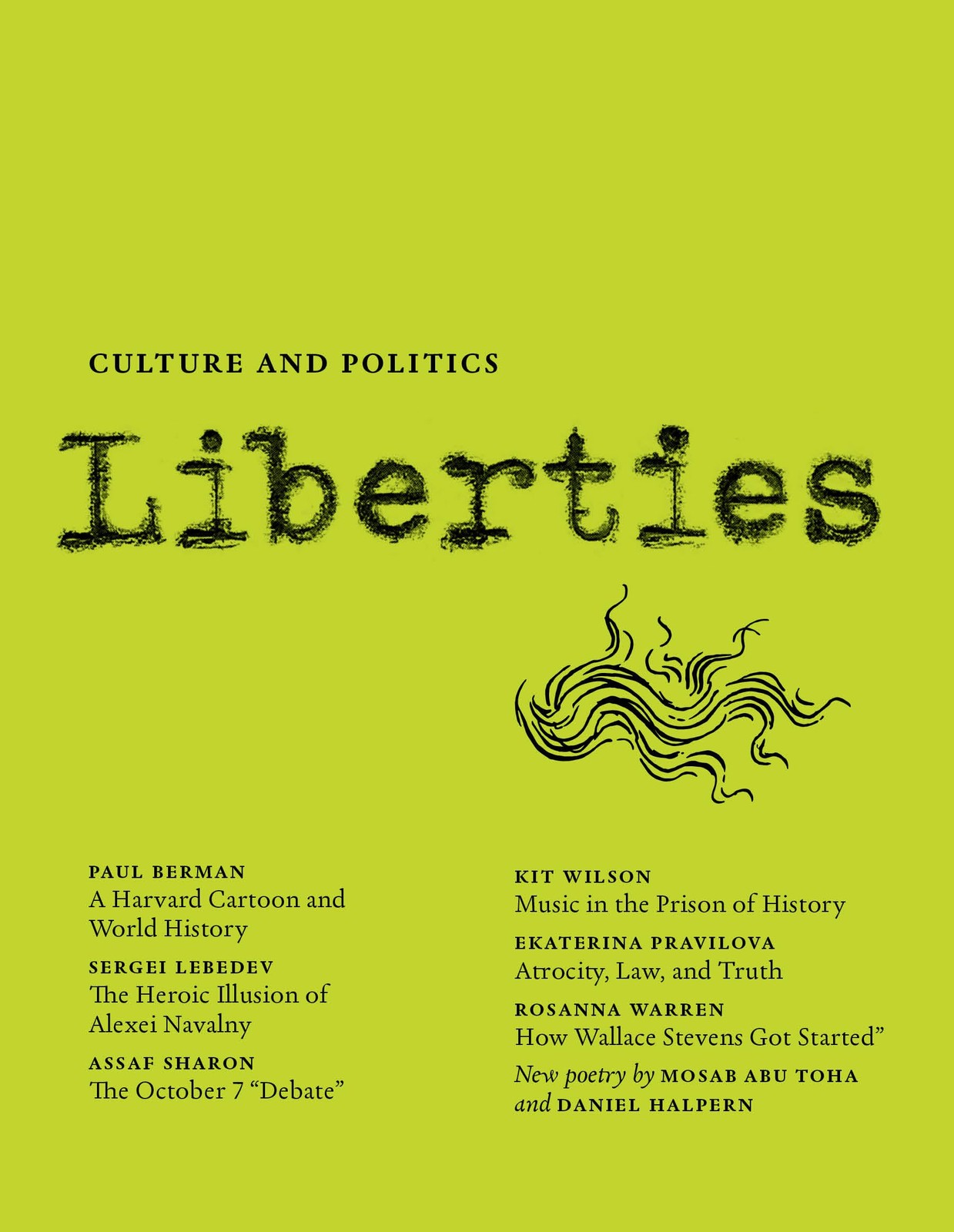 Liberties Journal of Culture and Politics: Summer 2024 – paperback Berman, P…