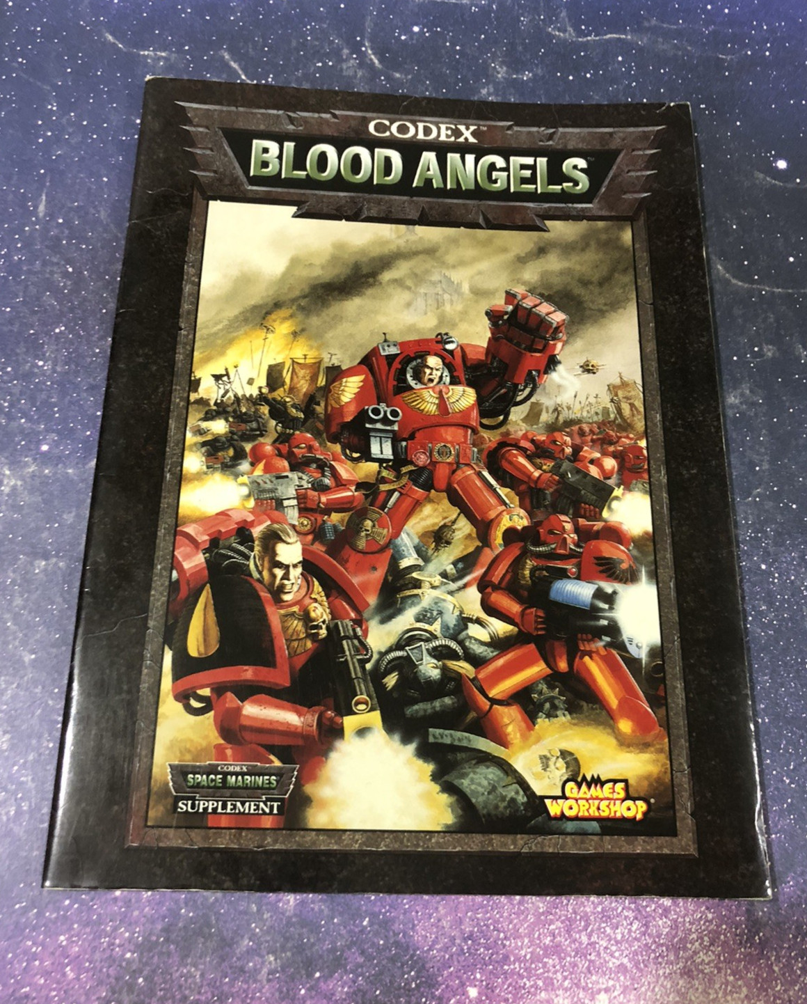 Games Workshop Warhammer 40K Blood Angels Codex Supplement 2001