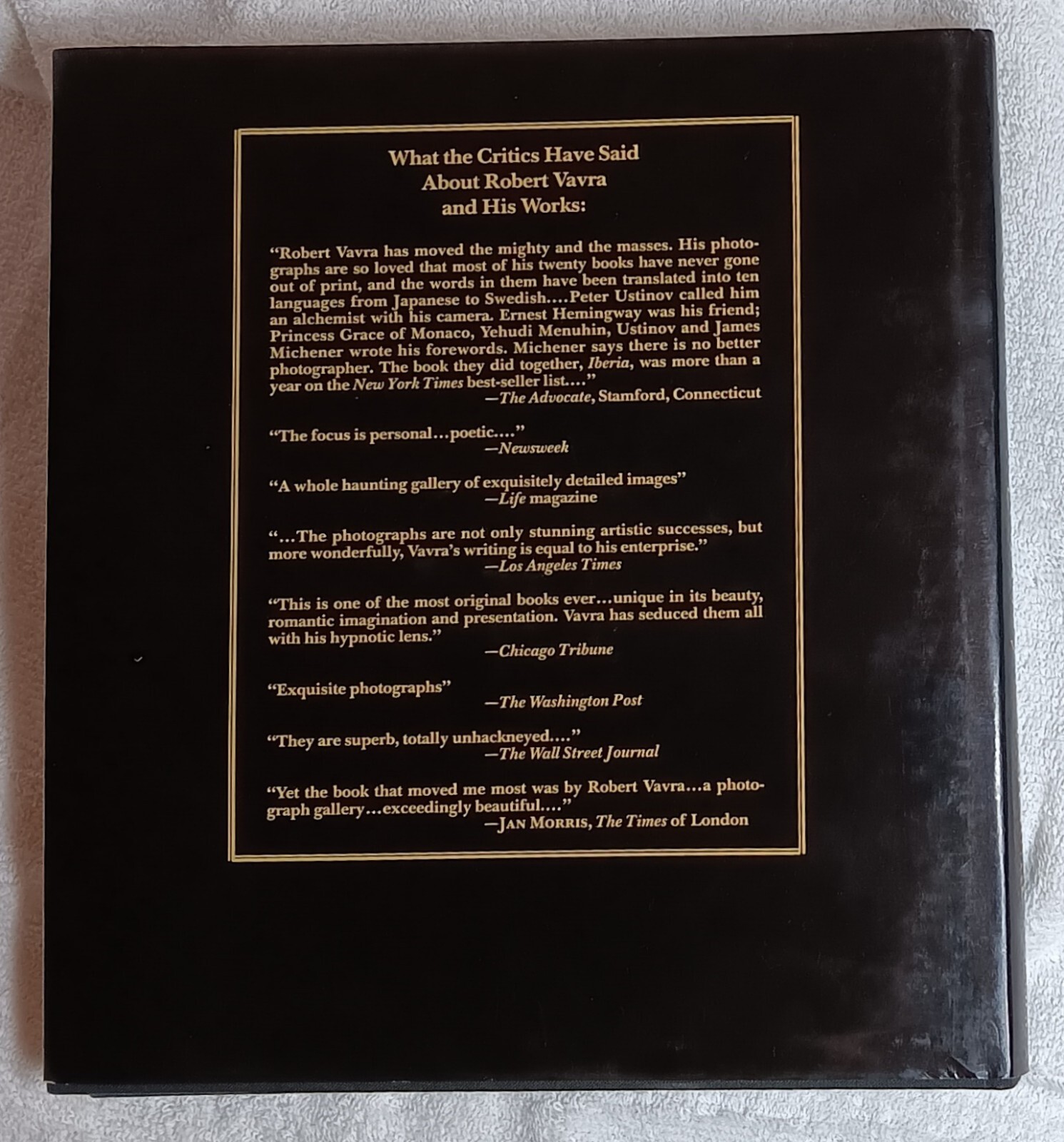 The Andalusian: A Portrait (Robert Vavra • 1st/1st • 1991 • Signed & Inscribed)