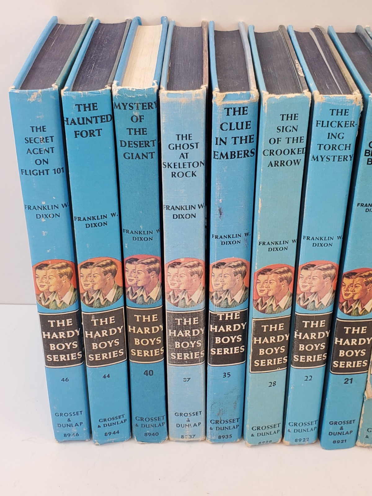 The Hardy Boys Series Books Lot Of 14 1931-1967 Miscellaneous Volumes Read Desc