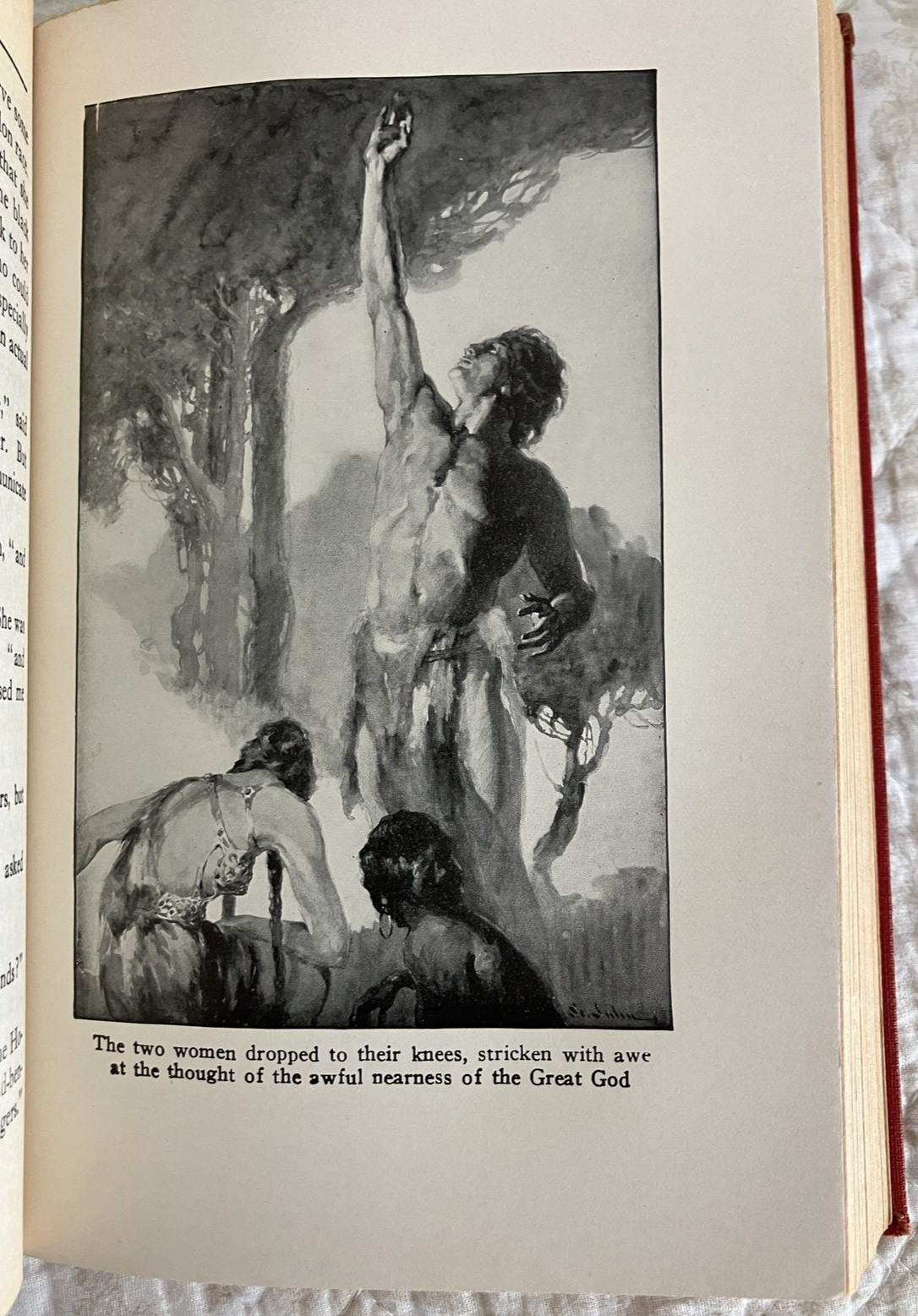 Edgar Rice Burroughs, TARZAN THE TERRIBLE, hardback book w/ DJ, Grosset & Dunlap