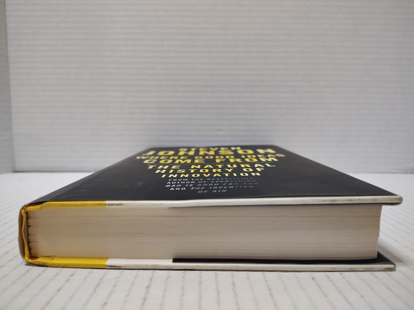 WHERE GOOD IDEAS COME FROM by Steven Johnson (2010, HC/DJ) * SIGNED *