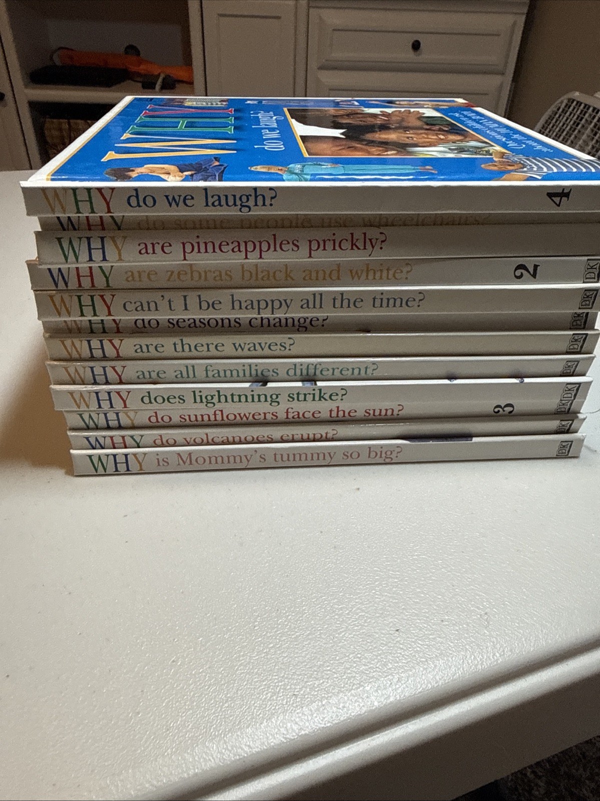 Vtg Lot Of 12 – Why? Questions Children Ask Children Books Series DK Publishing