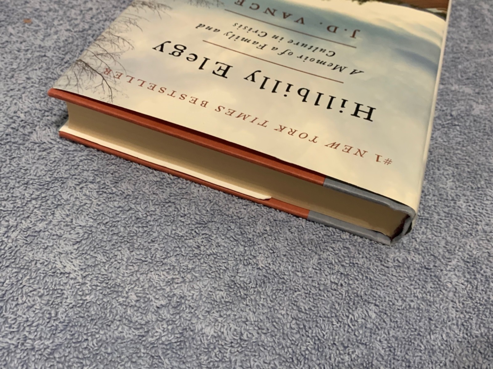 Hillbilly Elegy J.D. Vance Hardcover Book 1st First Edition 21st Printing?