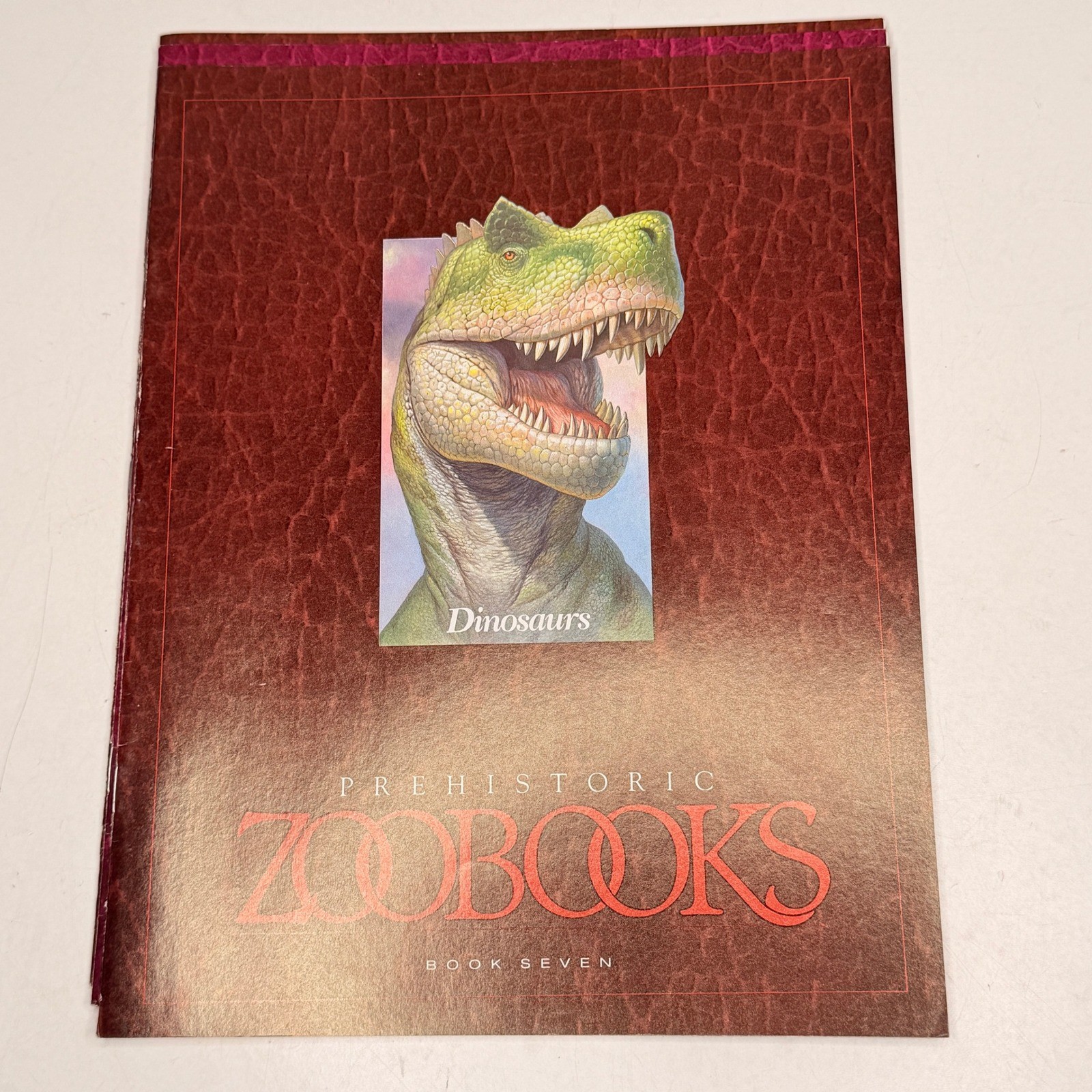 Prehistoric ZOOBOOKS 1989 First Edition Family Guide Case Book Set 1-10 Poster