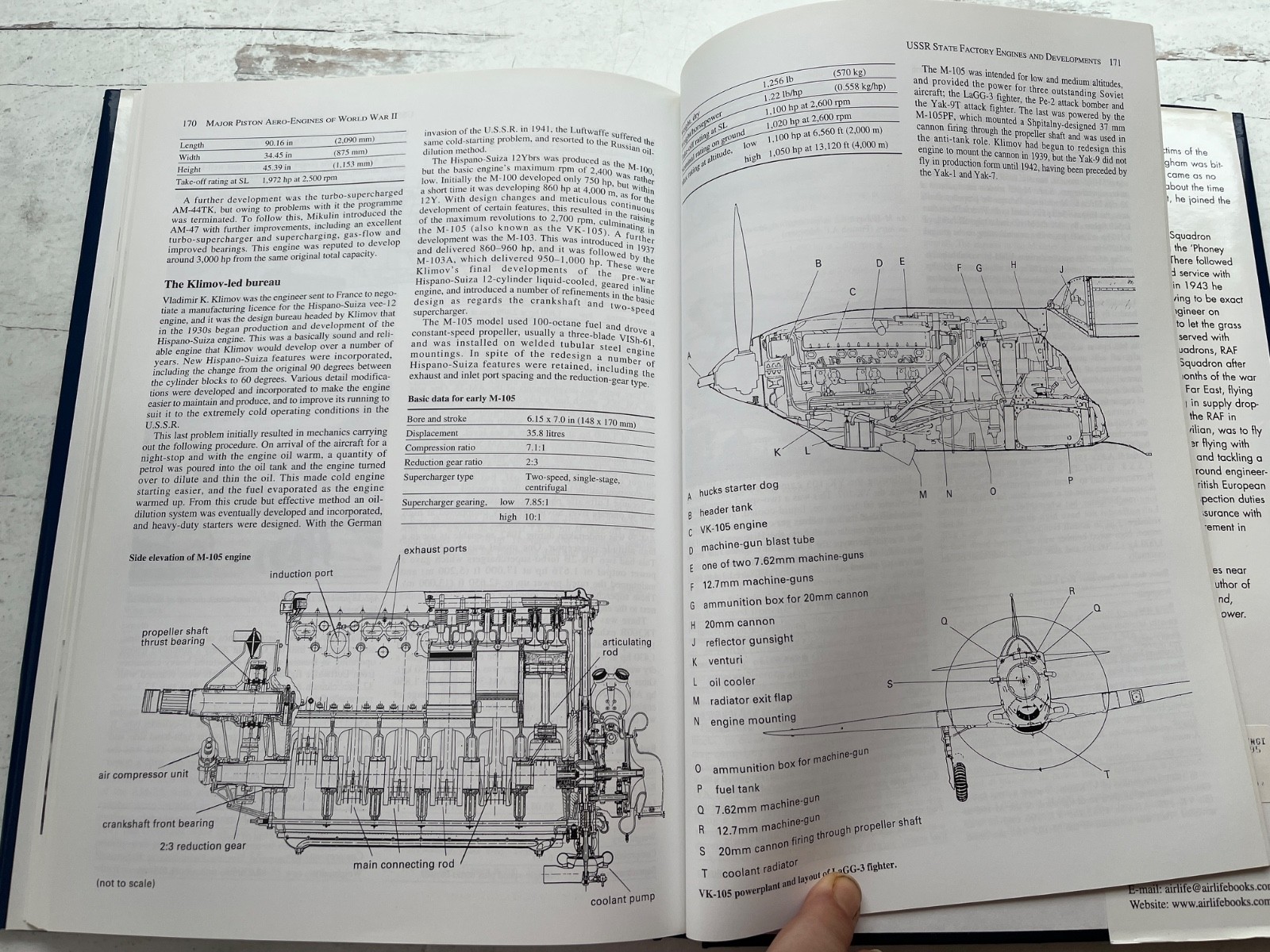 Major Piston Aero Engines of World War II / 2 hardcover Victor Bingham 2001