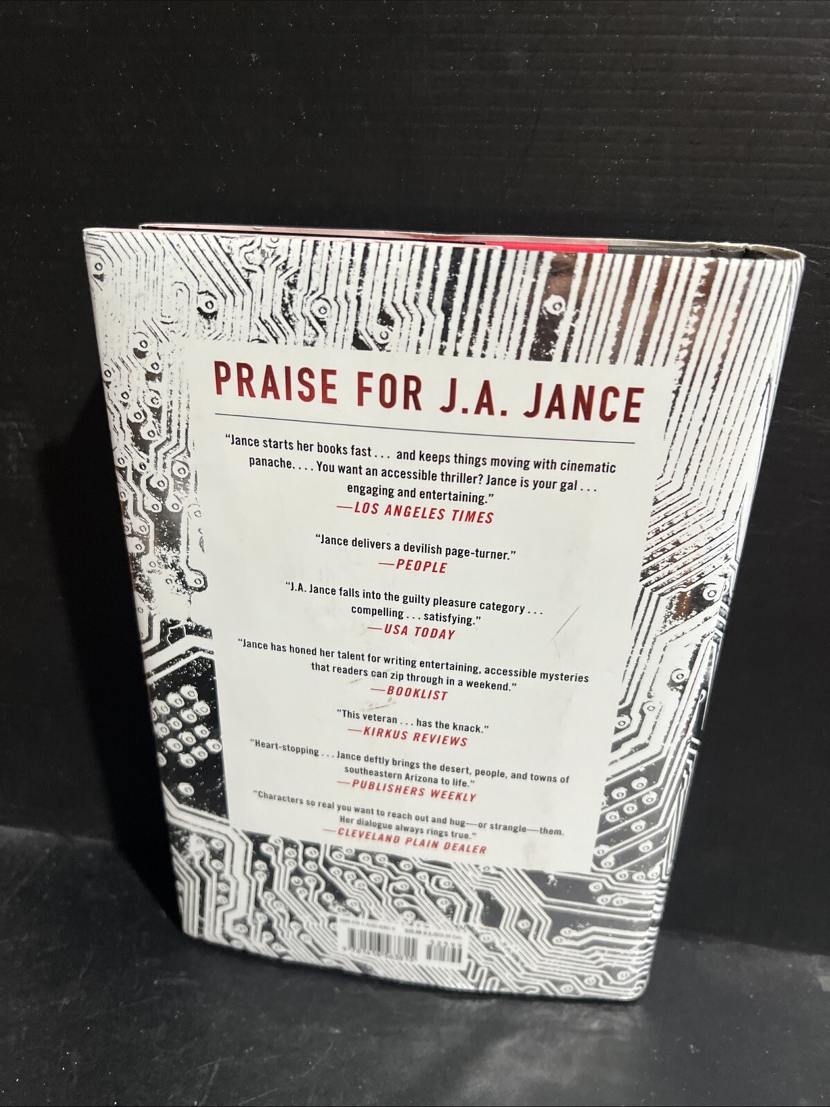 SIGNED 1st Edition 1st Printing Fatal Error by J. A. Jance 2011 HC DJ Thriller