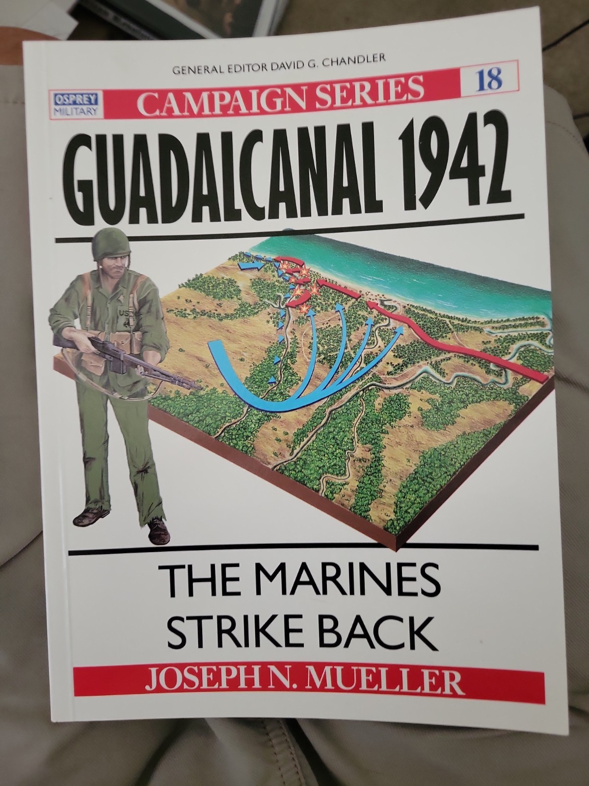 Guadalcanal 1942: Marines Strike Back by J. Mueller (Paperback) Osprey NEW