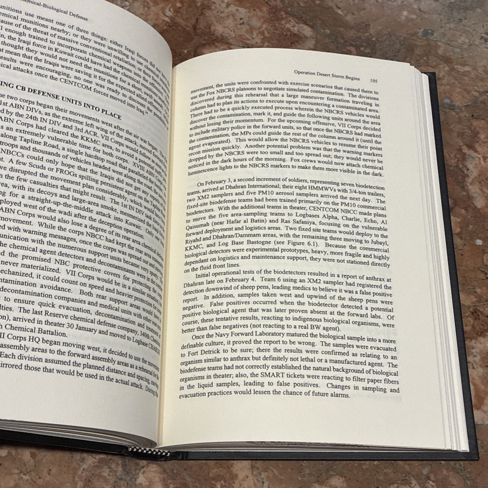 Book Chemical Biological Defense US Policy Gulf War Desert Storm Military Books