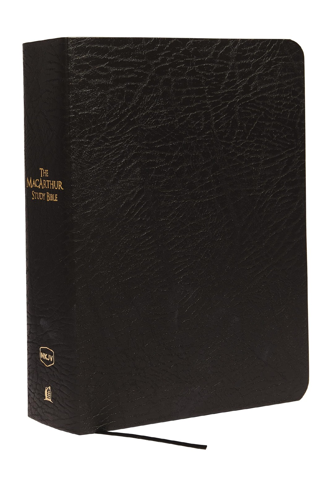 NKJV, MacArthur Study Bible, Large Print, Black Bonded Leather: Unleashing G…