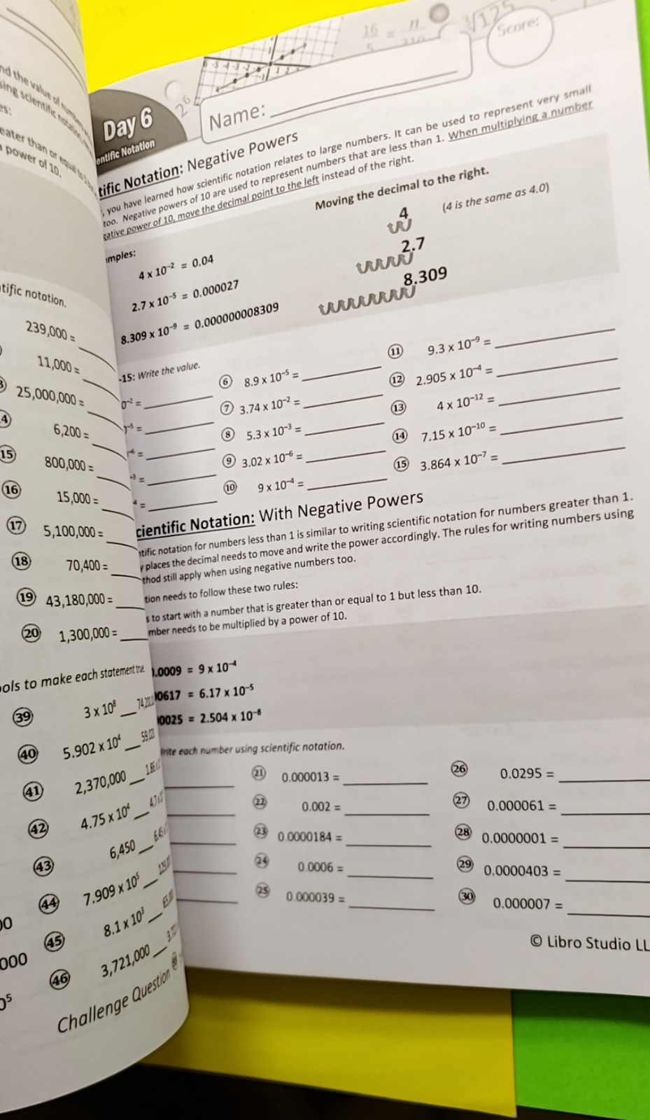 100 DAYS OF PRE- ALGEBRA SKILLS,HUMBLE MATH, Answer Key Included.